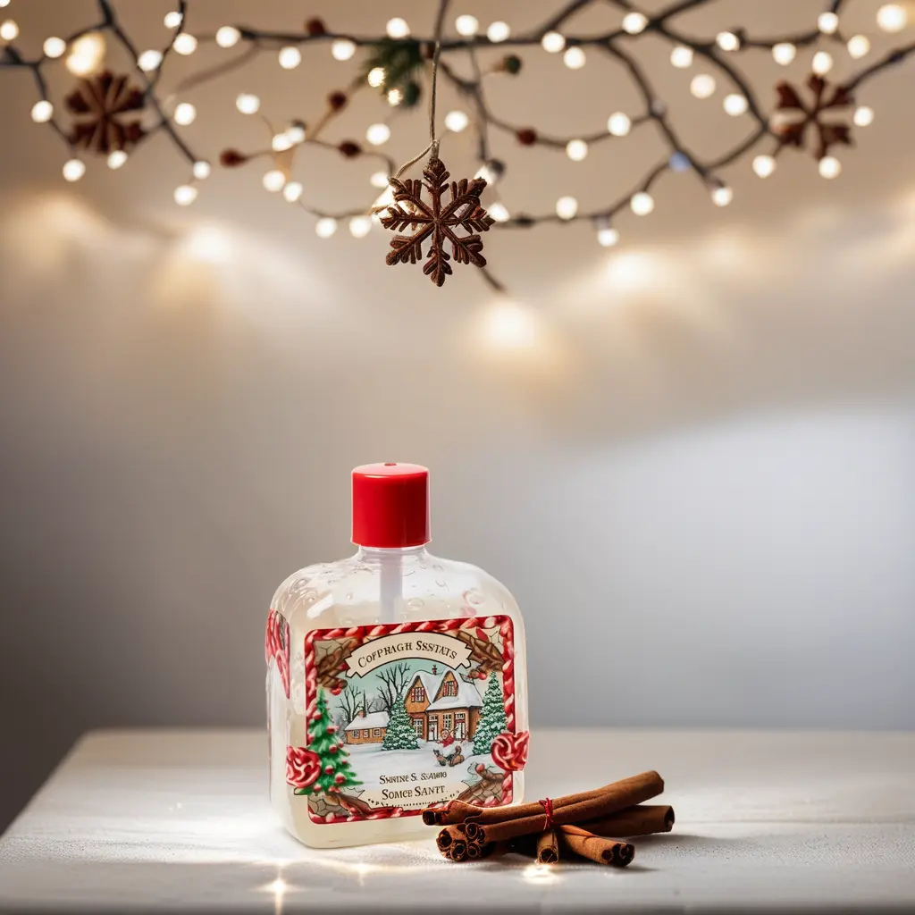 decorative-bottle-with-christmas-label